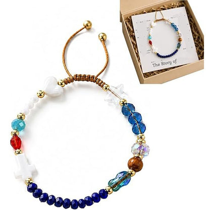 🎁Last Day 60% OFF - Handmade Story of Jesus Bracelet