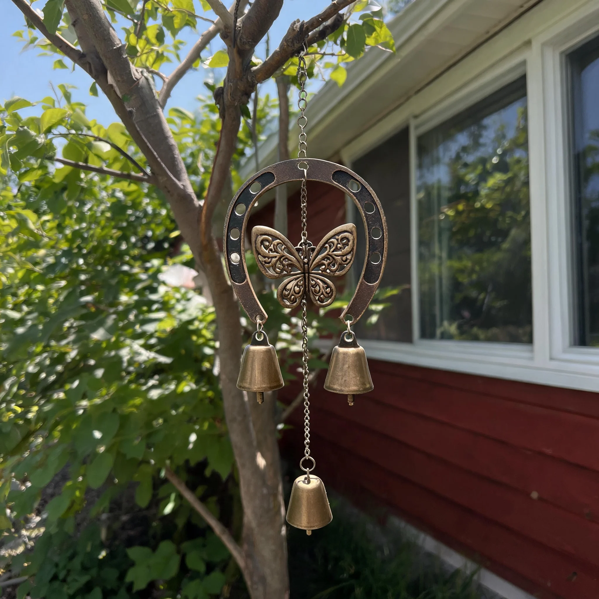 Horseshoe Butterfly Wind Chime🦋🐎 ( by Jordan Maynard®)