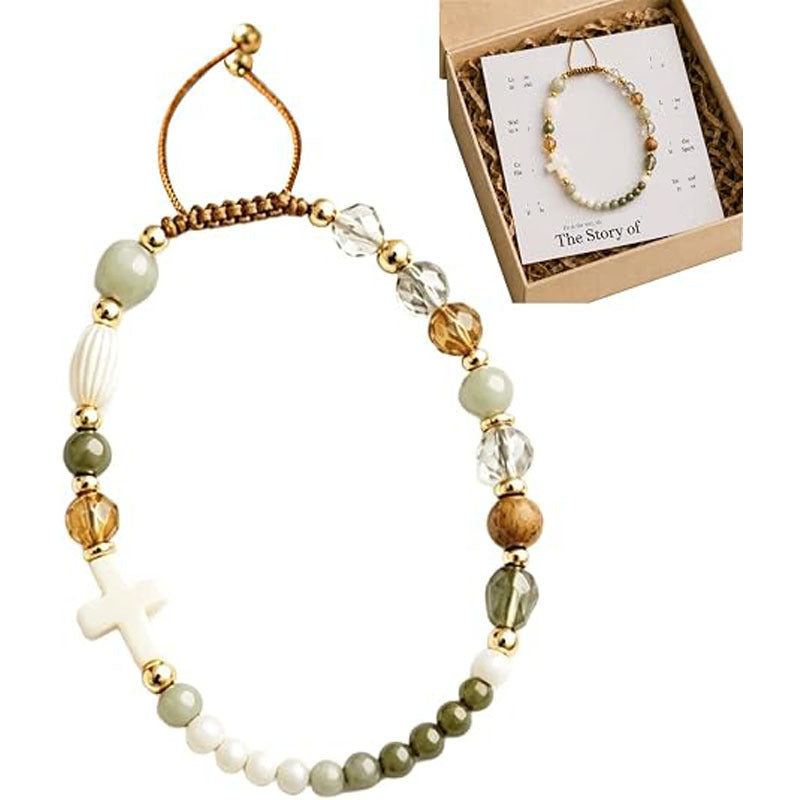 🎁Last Day 60% OFF - Handmade Story of Jesus Bracelet