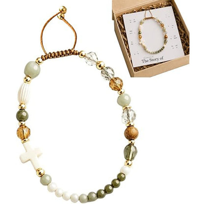 🎁Last Day 60% OFF - Handmade Story of Jesus Bracelet