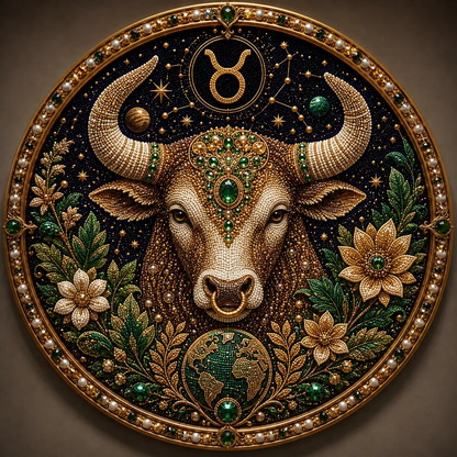 🔥 LAST DAY 49% OFF – ✨ Premium 3D Pearl 12 Zodiac Signs Art Kit | Luxury Flocked Canvas with Scratch-Resistant Non-Fading Pearl Beads DIY Handmade Astrology Decor ♈🌙💎