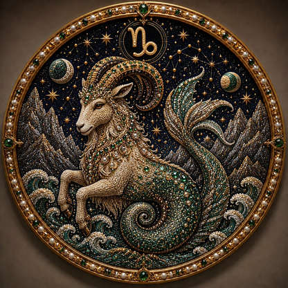 🔥 LAST DAY 49% OFF – ✨ Premium 3D Pearl 12 Zodiac Signs Art Kit | Luxury Flocked Canvas with Scratch-Resistant Non-Fading Pearl Beads DIY Handmade Astrology Decor ♈🌙💎