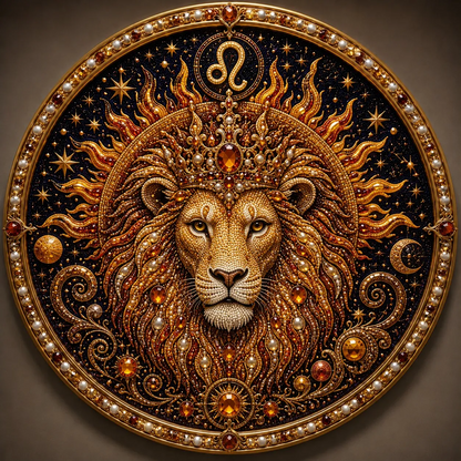 🔥 LAST DAY 49% OFF – ✨ Premium 3D Pearl 12 Zodiac Signs Art Kit | Luxury Flocked Canvas with Scratch-Resistant Non-Fading Pearl Beads DIY Handmade Astrology Decor ♈🌙💎