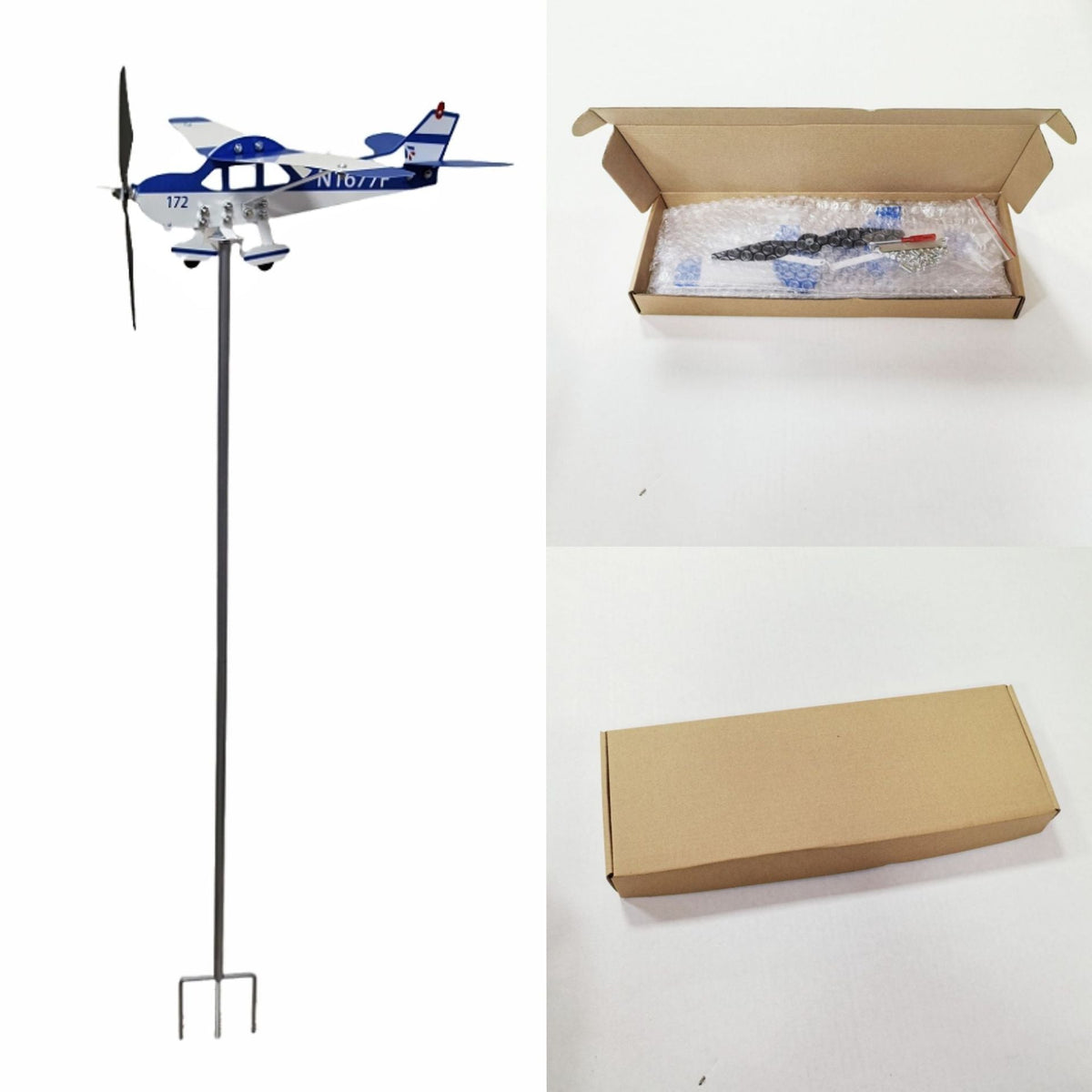 Personalized Lockheed C-130 Hercules Aircraft Weathervane - Military Garden Decor Outdoor Model