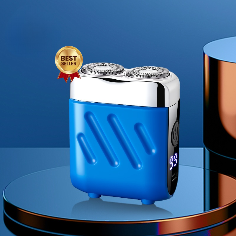 【German precision engineering, a best-selling shaver in Europe and America!】The new generation dual-head pocket shaver，Instant shaving, haircutting, and hair removal in just 1 second! Suitable for the whole family!